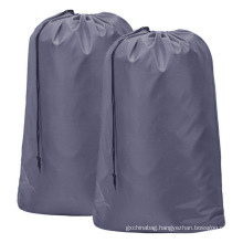 Customized Logo Hotel waterproof travel laundry bag care bag polyester drawstring pocket dirty laundry bag